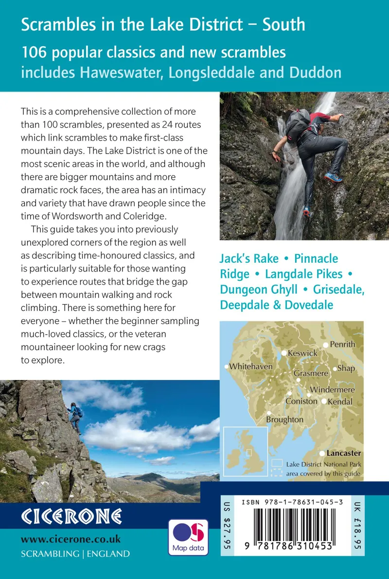 Cicerone - Scrambles In The Lake District - South and East - John Fleetwood-1